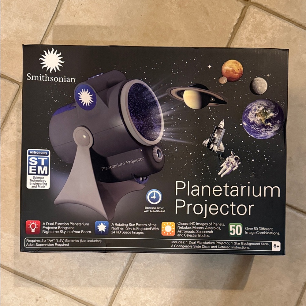 Smithsonian Planetarium Projector - Black